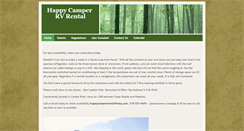 Desktop Screenshot of happycamperrental.com